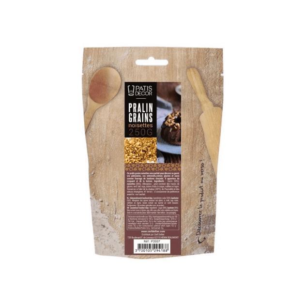 Pralin Noisette en Grains 250 g Patisdécor