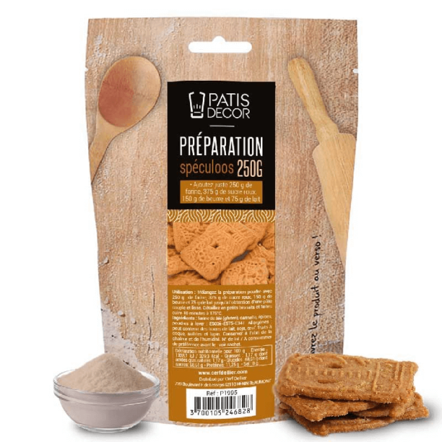 Préparation Spéculoos 250 g Patisdécor