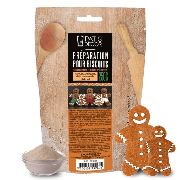 Préparation Biscuit Pain d'Epices 250 g Patisdécor