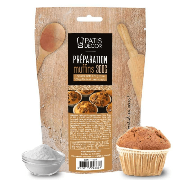 Préparation Muffins 300 g Patisdécor