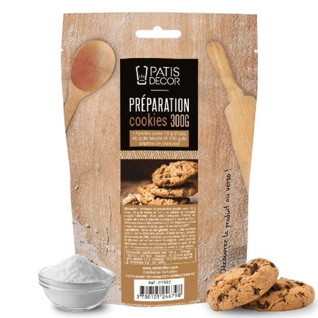 Préparation Cookies 300 g Patisdécor