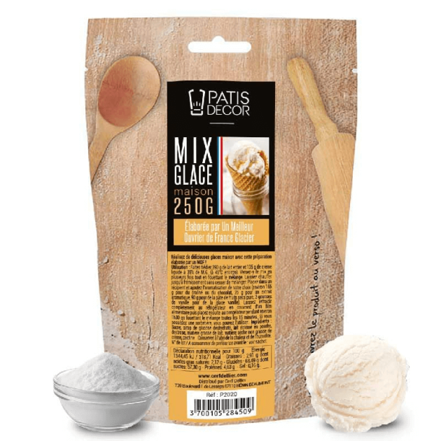 Mix Glaces Maison 250 g Patisdécor