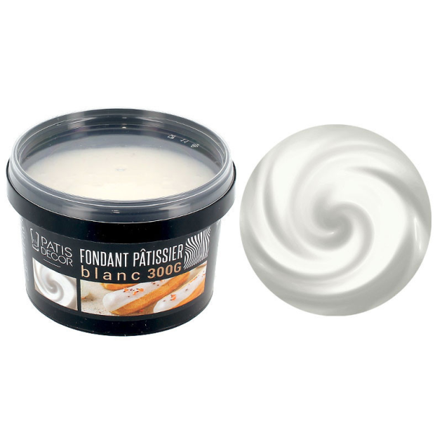 Fondant Pâtissier Blanc 300 g Patisdécor