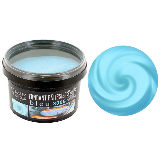 Fondant Pâtissier Bleu 300 g Patisdécor