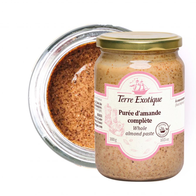 Purée d'Amande Complète 300 g Terre Exotique