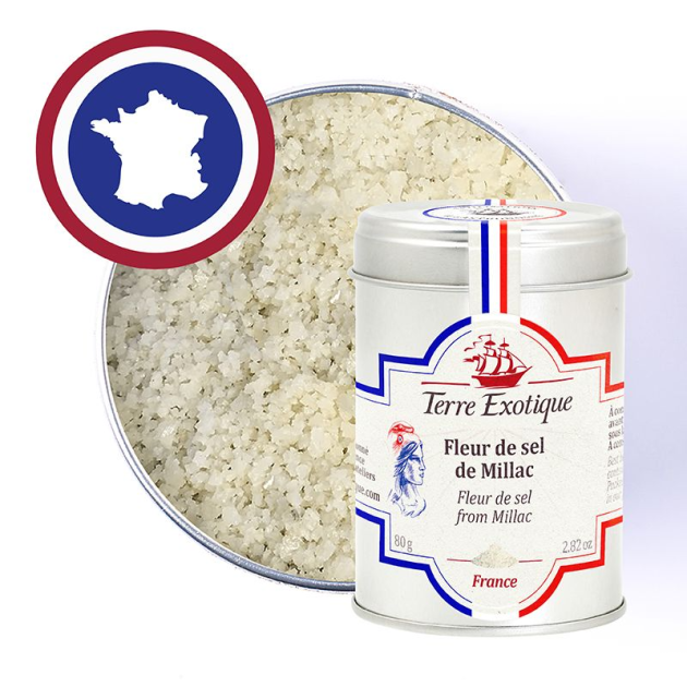 Fleur de Sel Millac 80 g Terre Exotique