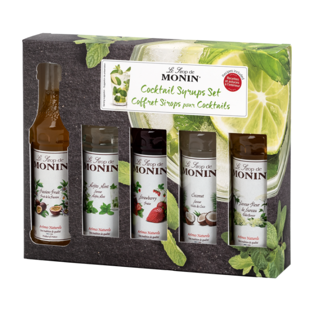 Coffret Dégustation Sirop pour Cocktail 5 cl Monin