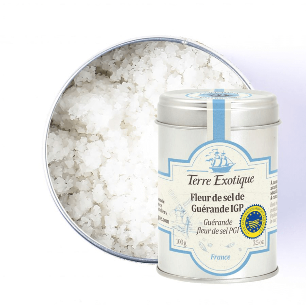 Fleur de Sel de Guérande IGP 100 g Terre Exotique