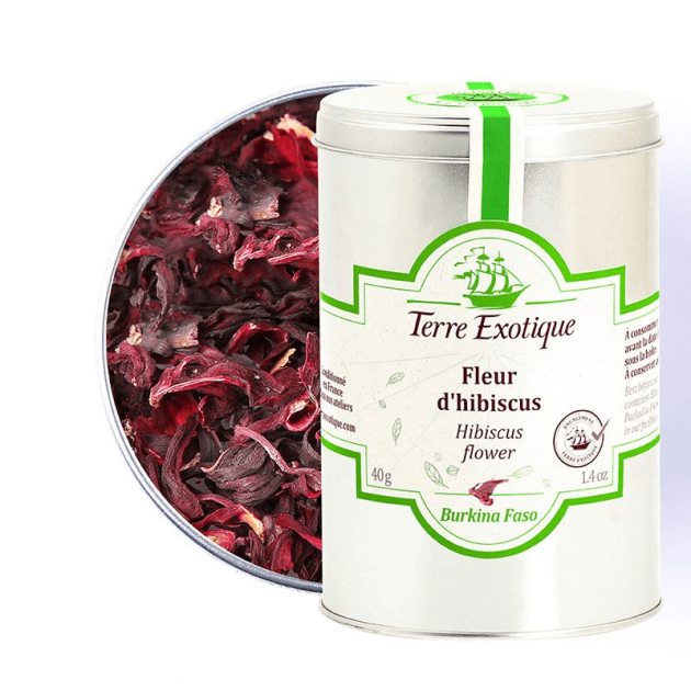 Fleur d'Hibiscus 40 g Terre Exotique