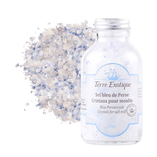 Sel Bleu de Perse en Cristaux 250 g Terre Exotique