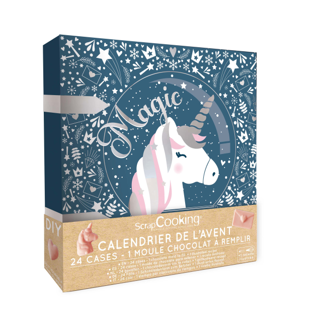 Calendrier de l'Avent Licorne Scrapcooking