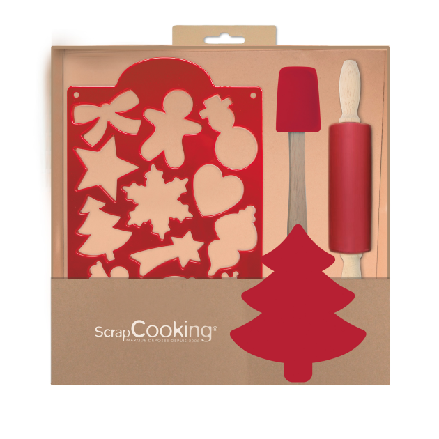 Kit Biscuits de Noël 30 cm Scrapcooking