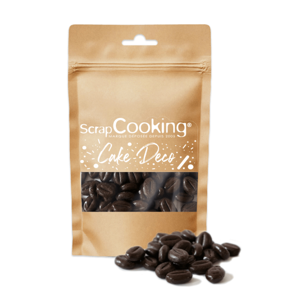 Grains de Café en Chocolat 80 g Scrapcooking