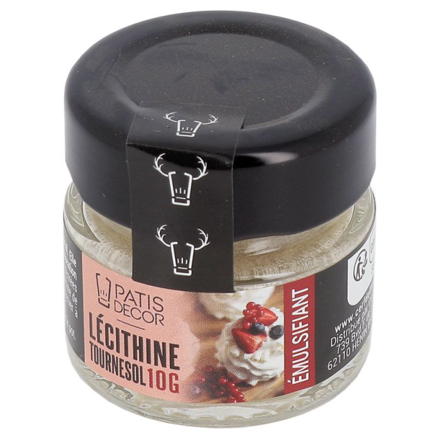 DLUO Dépassée Lécithine de Tournesol 10 g Patisdécor