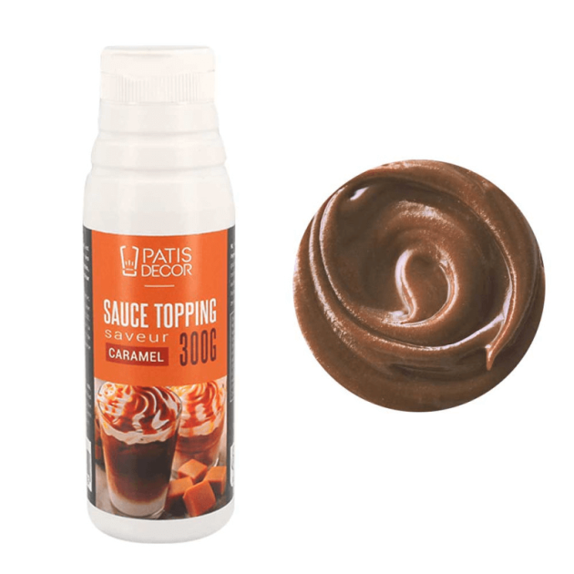 Sauce Topping Saveur Caramel 300 g Patisdécor