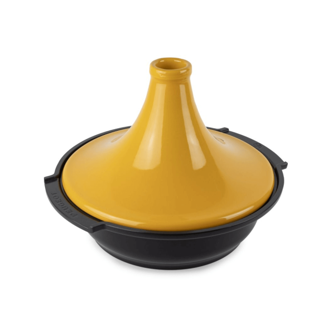 Plat à Tajine en Aluminium Revêtement Céramique 30 cm Jaune Safran Peugeot