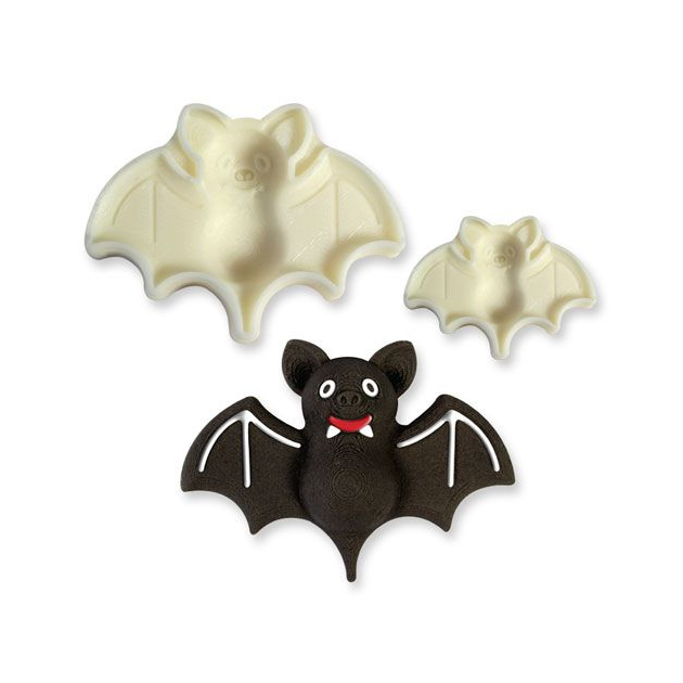 2 Emporte-pièces 3D Chauve-Souris JEM