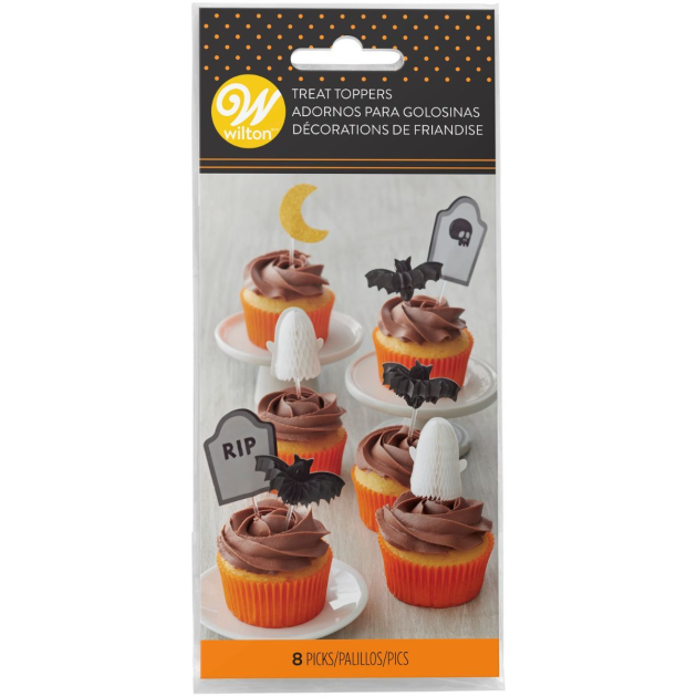 Cake Toppers Halloween Wilton (x8)