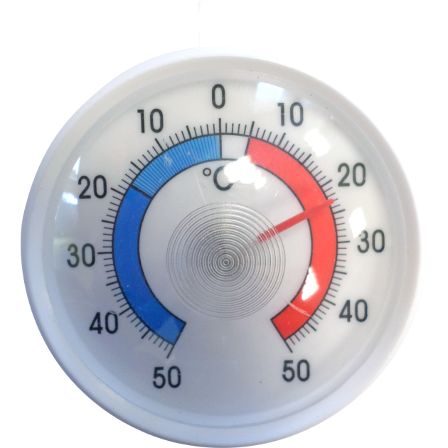 Thermomètre Rond à Cadran –50 à +50°C Alla France