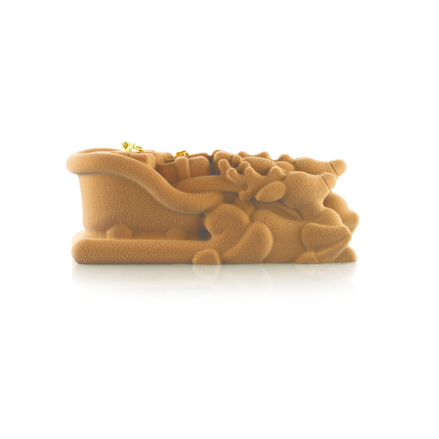 Kit Moule Silicone Bûche Pôle Nord 21 x 8,7 x H 8 cm Silikomart