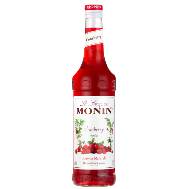 DLUO Courte Sirop Cranberry 70 cl Monin