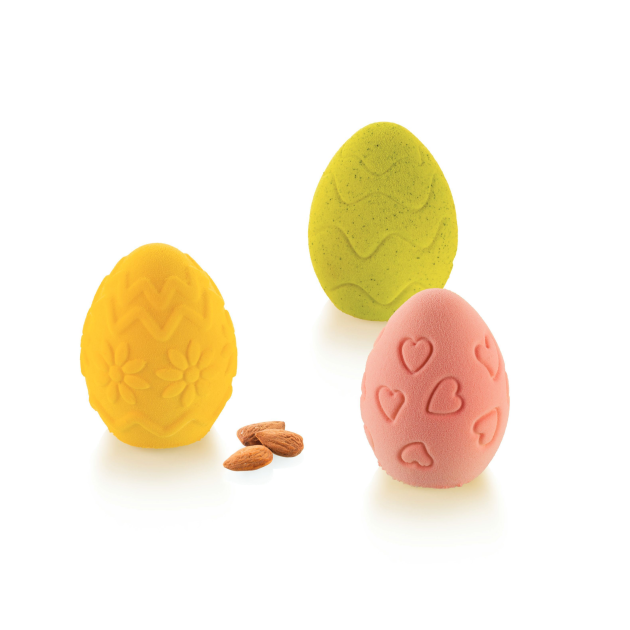 Moule Silicone Egg Hunt Ø 5,3 x 6,7 cm (x11) Silikomart