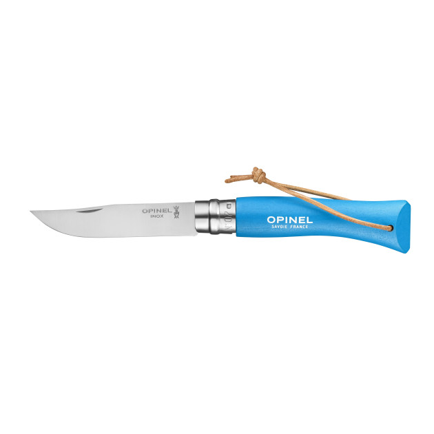 Couteau N°7 Baroudeur Cyan Colorama Opinel