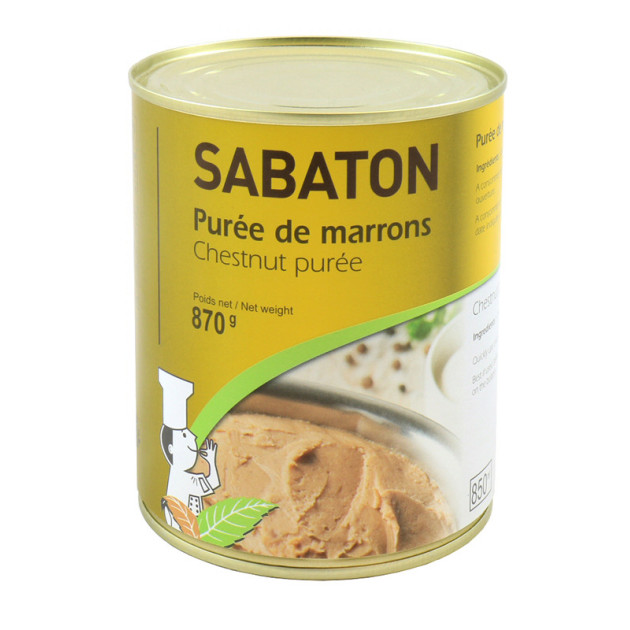 DLUO Courte Purée de Marron 870 g