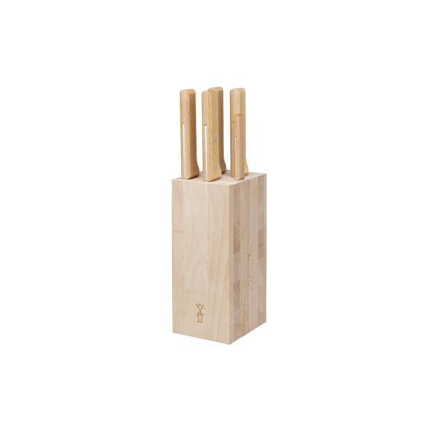 Bloc à Couteaux + 5 Couteaux Parallèle Pain Opinel