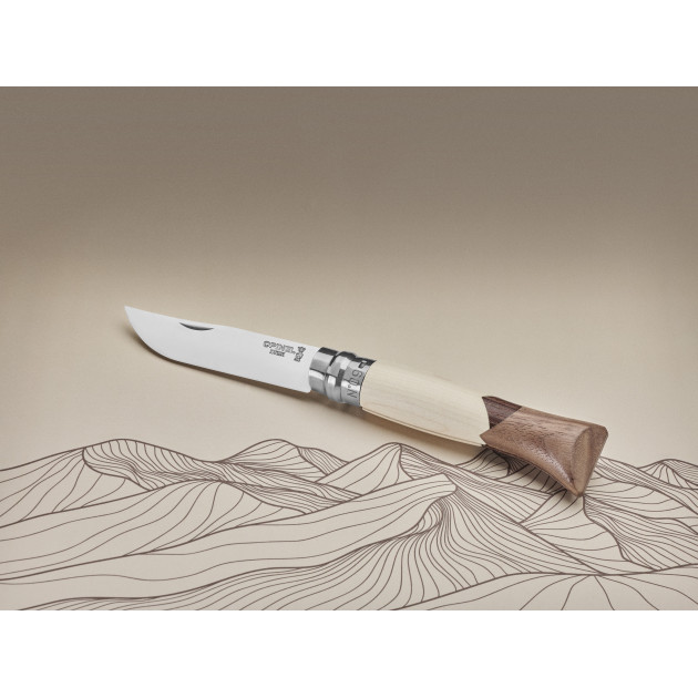 Couteau de Poche N°9 Cime en Inox Opinel