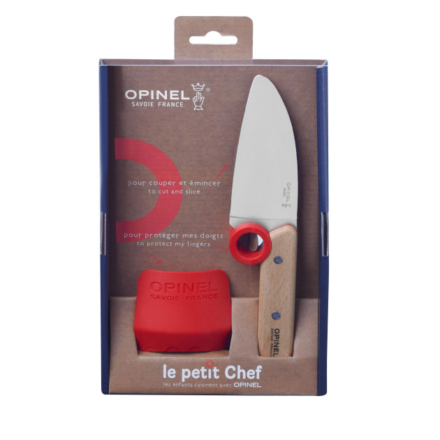 Couteau de Cuisine et Protège-doigts Le Petit Chef Opinel