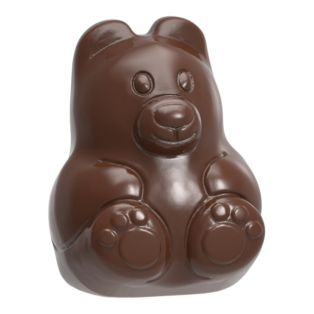 Moule Chocolat Ours Polaire 3,3 cm (x18) Chocolate World