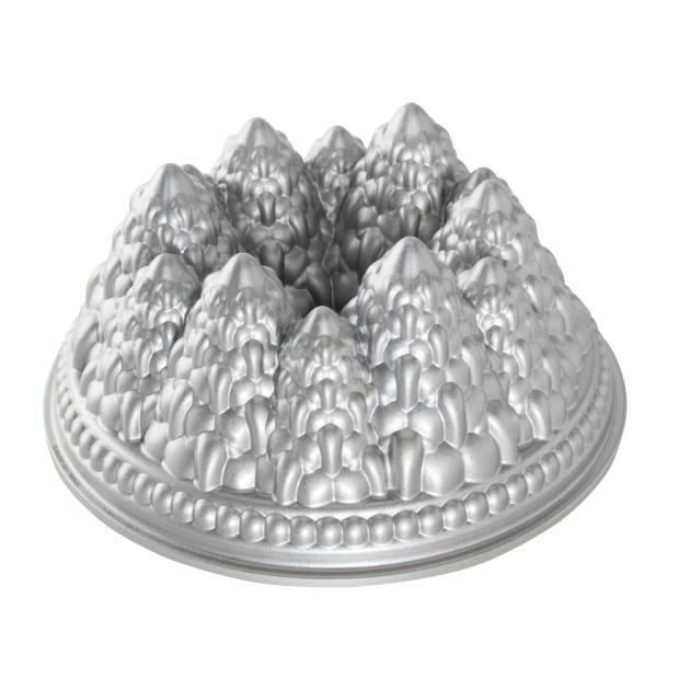 Moule à Gâteau Bundt Forêt de Sapins Silver Nordic Ware