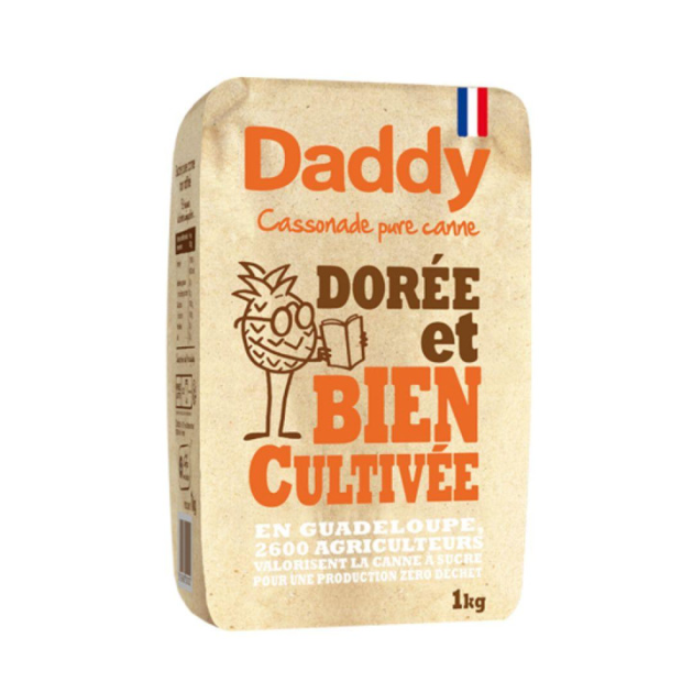 Cassonade Pure Canne 1 kg Daddy