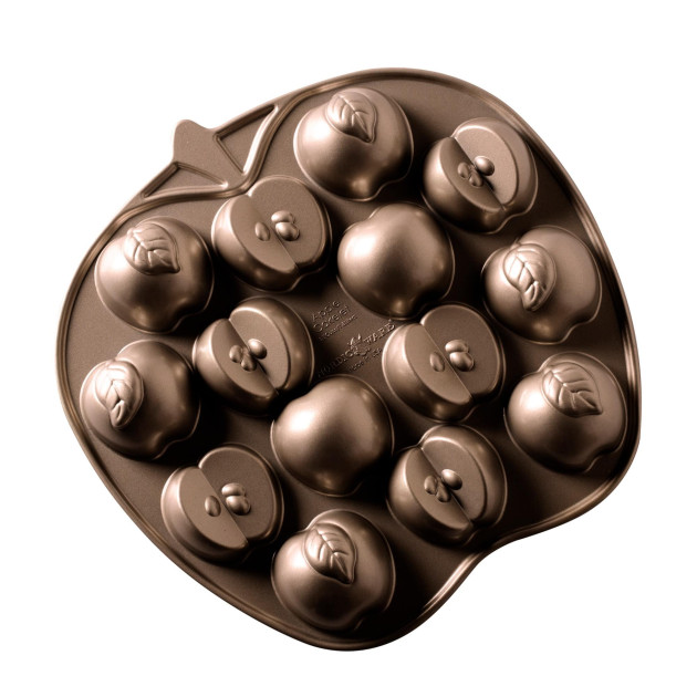 Moule à Gâteaux Pommes (x14) Bronze Nordic Ware