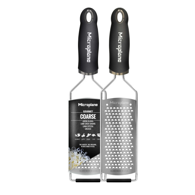 Râpe Gros Grains Gourmet Noir Microplane