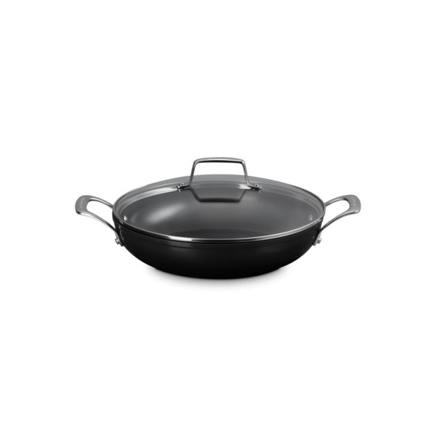 Sauteuse Antiadhérente Essentiel Céramique 28 cm et couvercle Le Creuset