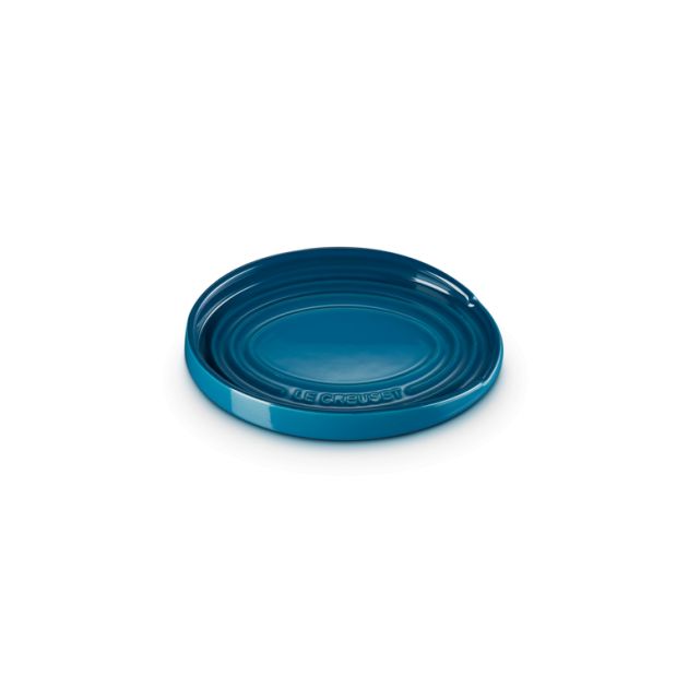 Repose Cuillère Ovale 16 cm Deep Teal Le Creuset