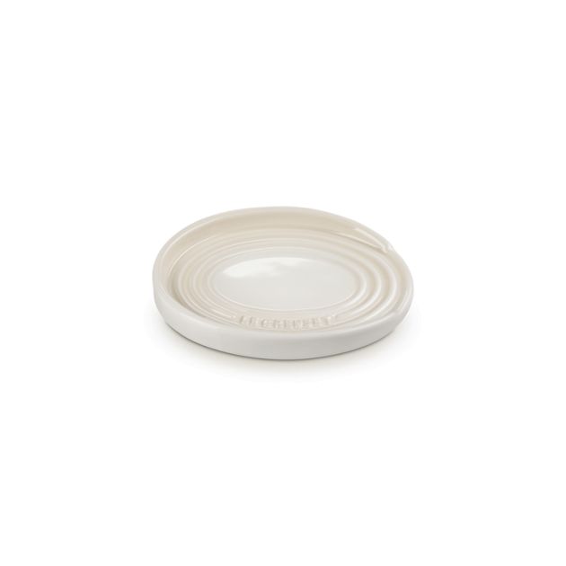 Repose Cuillère Ovale 16 cm Meringue Le Creuset