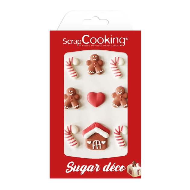 Decors en Sucre Pain d'Epices et Sucre d'Orge Scrapcooking