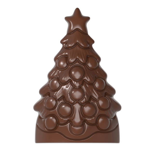 Moule Chocolat Aimanté Sapin de Noël 20 cm Chocolate World