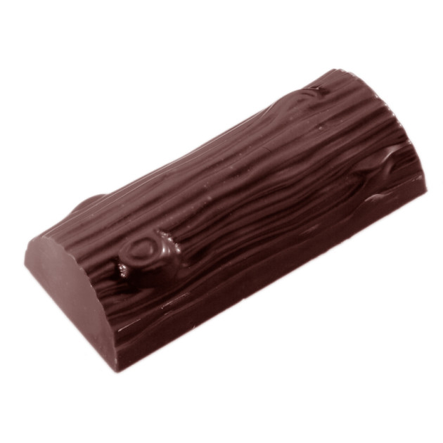 Moule Chocolat Bûche 15,7 cm (x3) Chocolate World