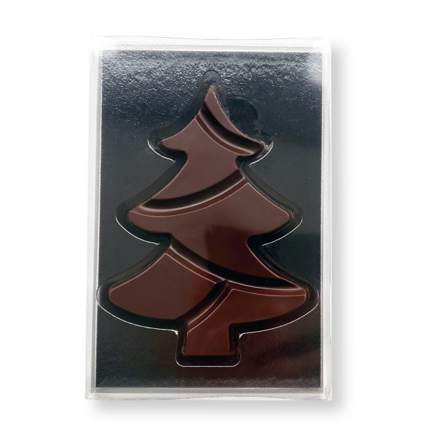 Set Emballage Tablette Chocolat Sapin (x100) Chocolate World