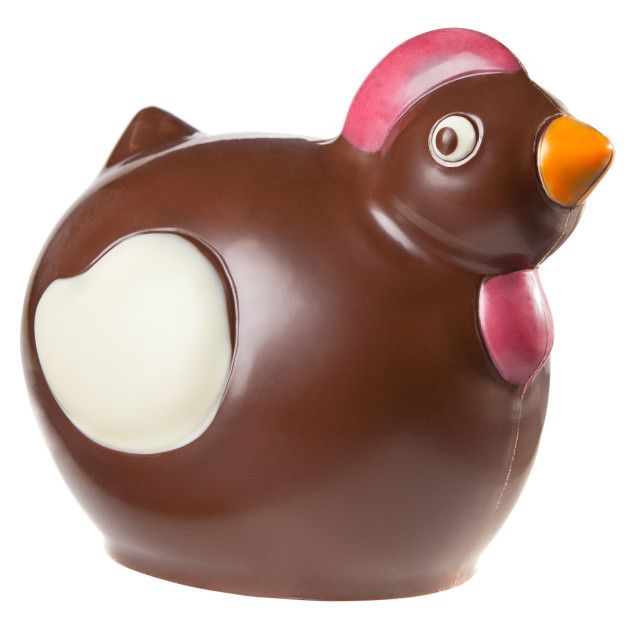 Moule Chocolat Aimanté Poule 13 cm Chocolate World