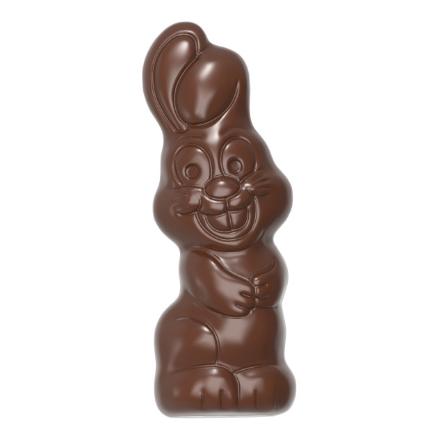 Moule Chocolat Aimanté Lapin de Pâques 15 cm Chocolate World