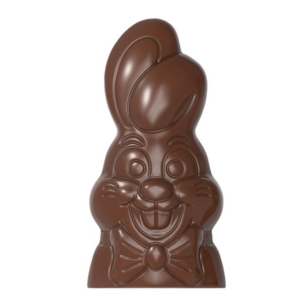 Moule Chocolat Aimanté Buste Lapin 15 cm Chocolate World