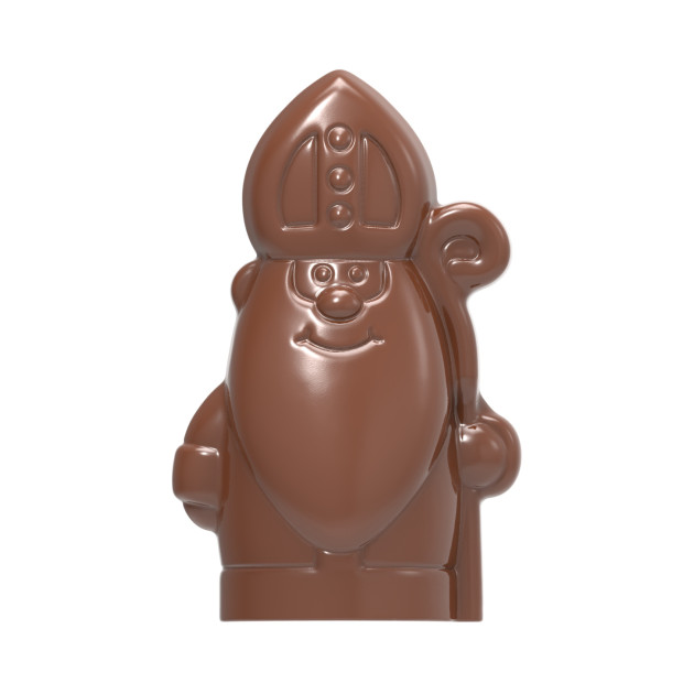 Moule Chocolat Aimanté Saint-Nicolas 20 cm Chocolate World