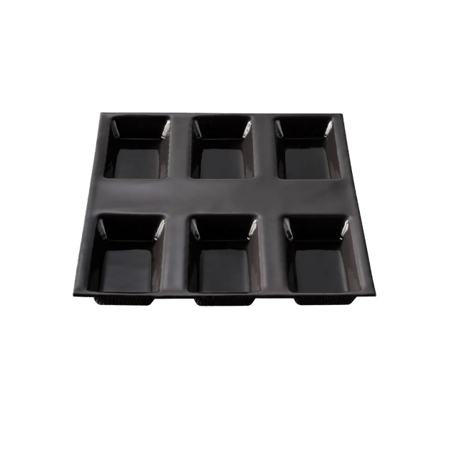 Moule Silicone 6 Financiers 8,5 x 4,5 cm Flexipan Demarle