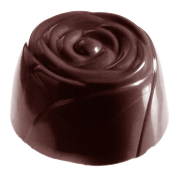 Moule Chocolat Rose 27 mm (x28) Chocolate World