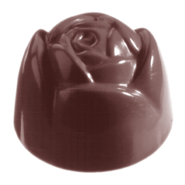 Moule Chocolat Rose 28 mm (x21) Chocolate World